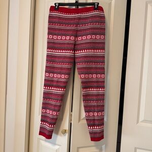 Cynthia Rowley Holiday Christmas Leggings M